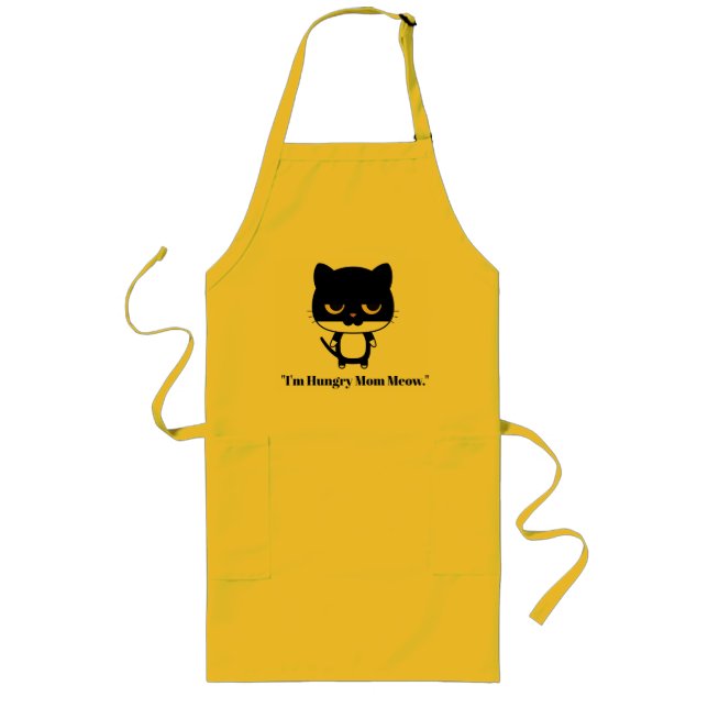 World's Best Cat Personalised Cute Pet Photo Apron (Front)