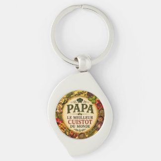 World's Best Chef Dad Key Ring