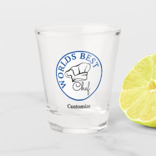 World's Best Chef Shot glass