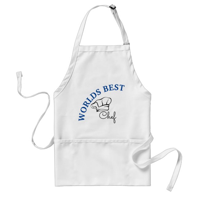 World's Best Chef Standard Apron (Front)