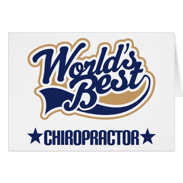 Worlds Best Chiropractor (Front Horizontal)