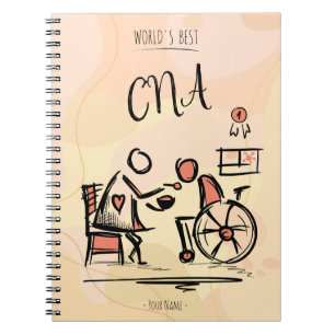 World's Best CNA - Certified Nurse Assistant Gift Notebook