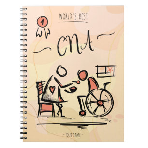 World's Best CNA - Certified Nurse Assistant Gift Notebook