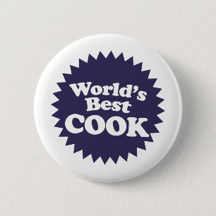 World's Best Cook 6 Cm Round Badge