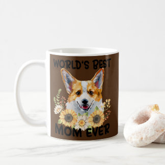 World's Best Corgi Dog Mum Ever Best Furry friend Coffee Mug