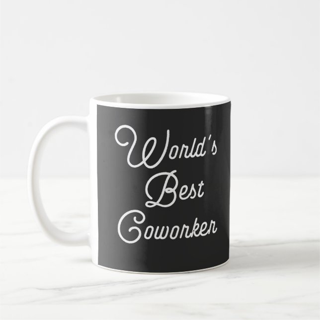 World's Best Coworker Coffee Mug (Left)