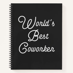 World's Best Coworker Notebook