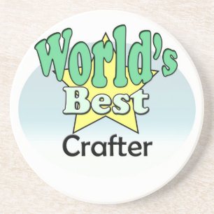 World's best Crafter Coaster