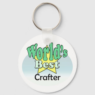 World's Best Crafter Key Ring