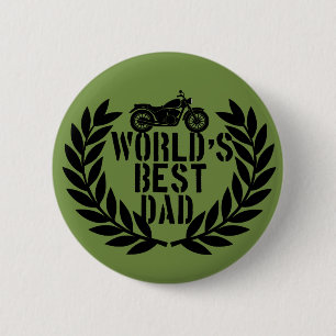 World's Best Dad 6 Cm Round Badge