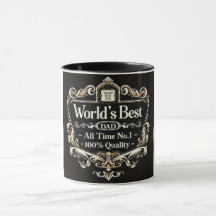 World's Best Dad: A Tribute to Unconditional Love Mug
