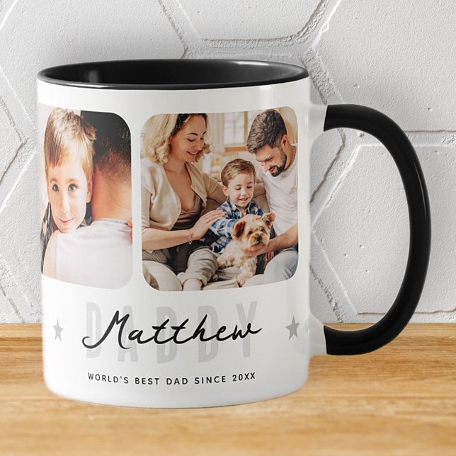 World's Best Dad Athletic Modern Father's Day Mug (Creator Uploaded)