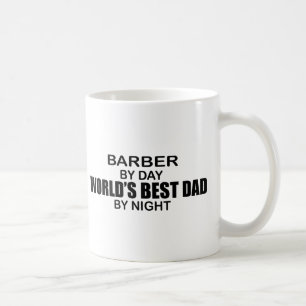World's Best Dad - Barber Coffee Mug