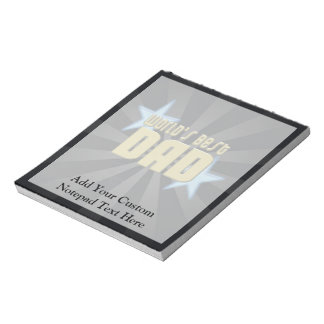 World's Best Dad, Blue Stars Notepad