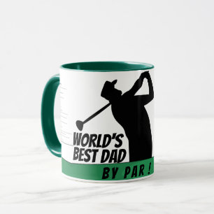 World's Best Dad By Par Mug
