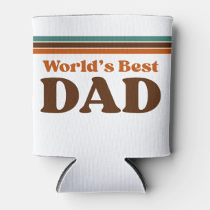 World's Best Dad Can Cooler