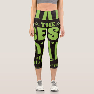 World's Best Dad Capri Leggings