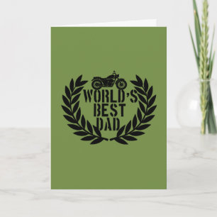 World's Best Dad Card