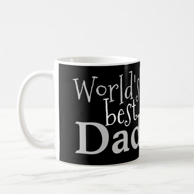 World's best dad coffee mug (Left)