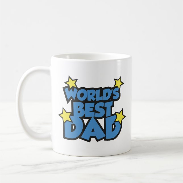 World's Best Dad Coffee Mug (Left)