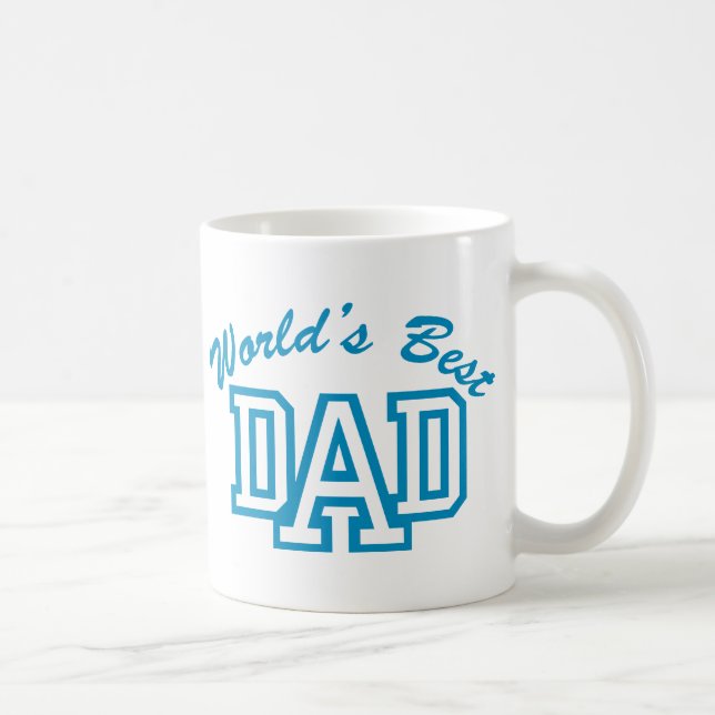 World's Best Dad Coffee Mug (Right)