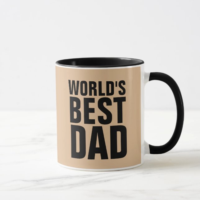 WORLD'S BEST DAD Coffee Mugs (Right)