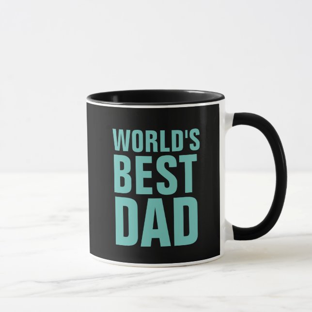 WORLD'S BEST DAD COFFEE MUGS (Right)