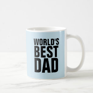 WORLD'S BEST DAD COFFEE MUGS CUPS
