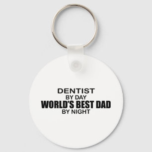 World's Best Dad - Dentist Key Ring