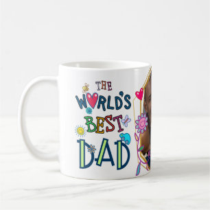 World's best dad doodle fun DIY photo  Coffee Mug