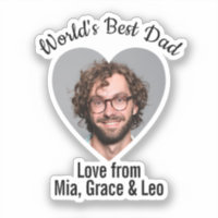 World's Best Dad Face Individual
