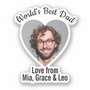 World's Best Dad Face Individual