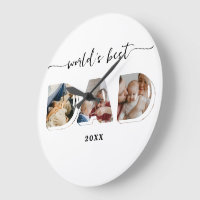 Worlds best dad father's Day 3 Photos Collage