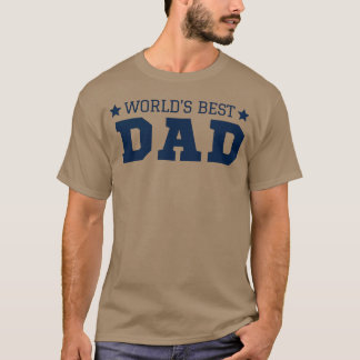 Worlds Best Dad Fathers Day boy T-Shirt