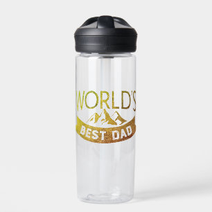 World's Best Dad Father's Day Water Bottle