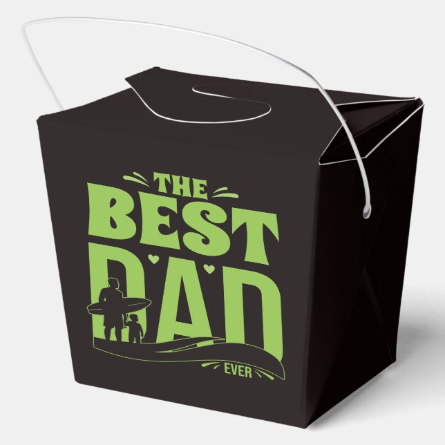 World's Best Dad Favour Box (Back)