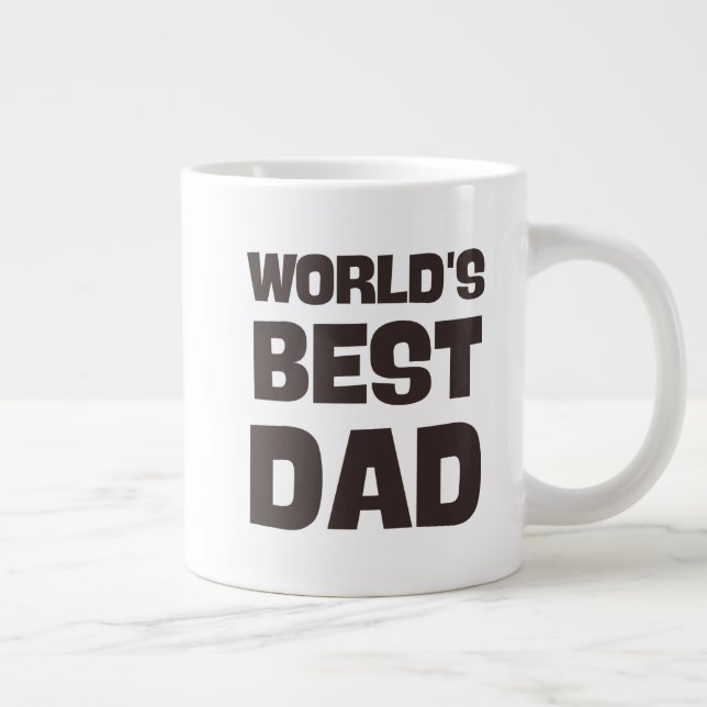 worlds best dad funny dad mug (Right)