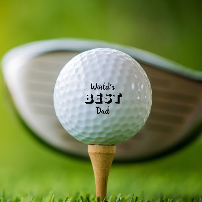World's Best Dad Golf Balls (Creator Uploaded)