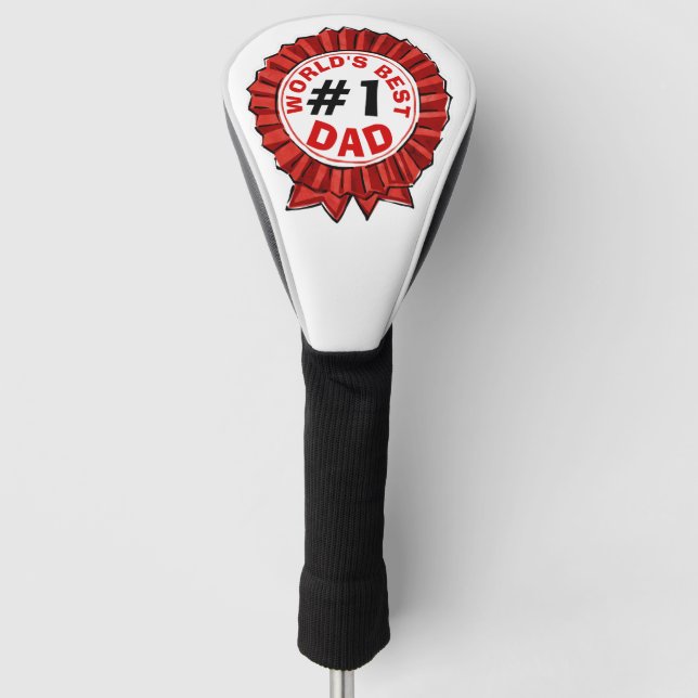 World's Best Dad Golf Head Cover (Front)