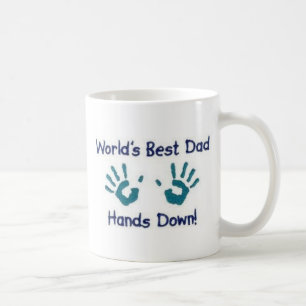 Worlds best dad, hands down mug