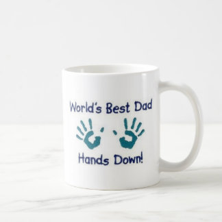 Worlds best dad, hands down mug