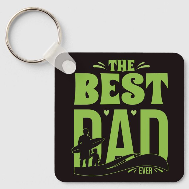 World's Best Dad Key Ring (Front)