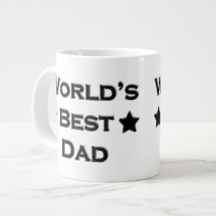 World's Best Dad Large Coffee Mug