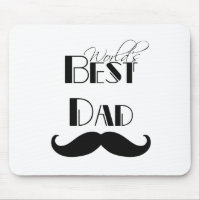 World's Best Dad Moustache