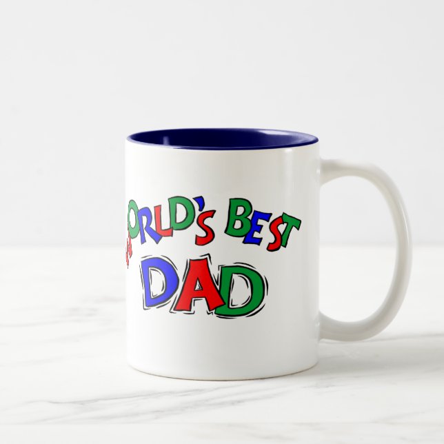 World's Best Dad Mug (Right)
