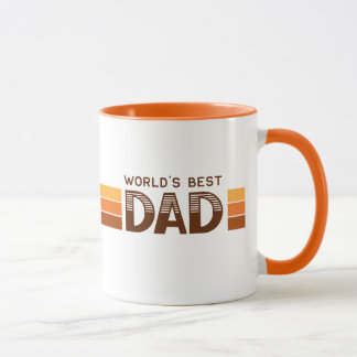 World's Best Dad Mug - Number One Dad Cup Gift
