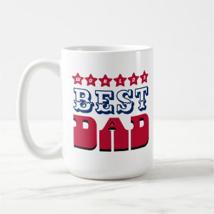 World's Best Dad Name & Photo   Fathers Day Coffee Mug