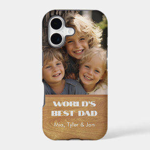 World's Best Dad Personalised Photo