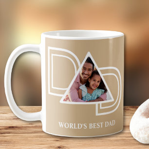 World's Best Dad Personalised Photo Coffee Mug