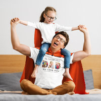 Worlds Best Dad Photo We Love You Mens